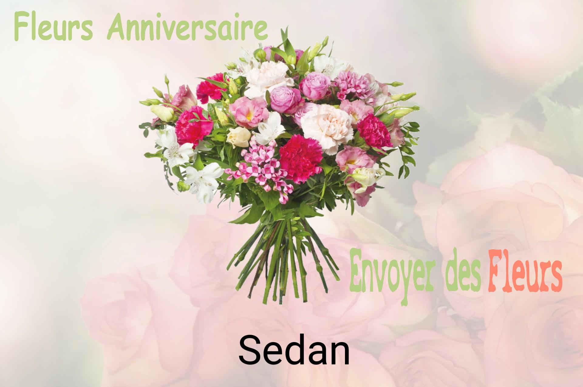 Bouquet de fleurs d’anniversaire livré à Sedan